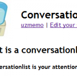 Twitterのタイムラインを濃縮したいときはConversationListを使おう