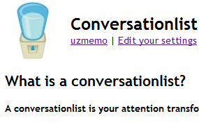 Twitterのタイムラインを濃縮したいときはConversationListを使おう