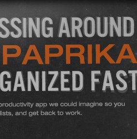 TaskPaperと同機能？いやもっと高機能なオンラインメモツール”Paprika”を発見