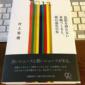 本日(4/12)発売の村上春樹の新刊「色彩を持たない田崎つくると、彼の巡礼の年」は現時点のAmazonで在庫あり。