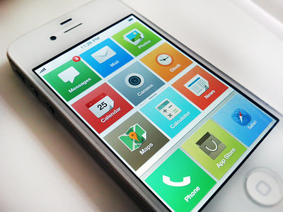 Ios7 homescreen concept 1x