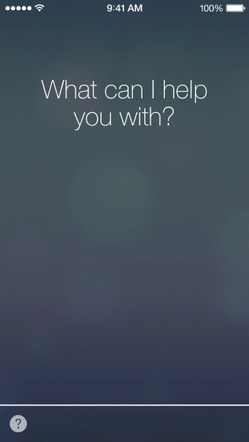 IOS7 Siri 1