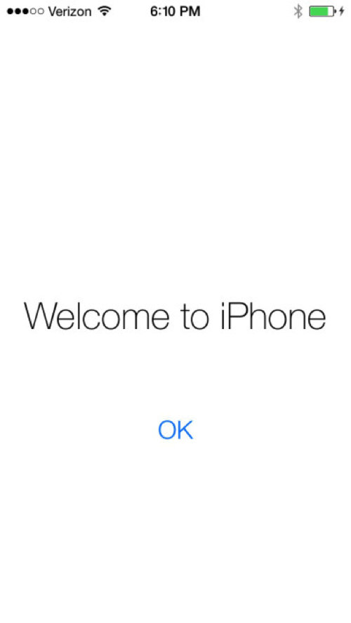 IOS7 Wellcome