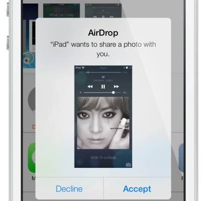 Ios7 airdrop