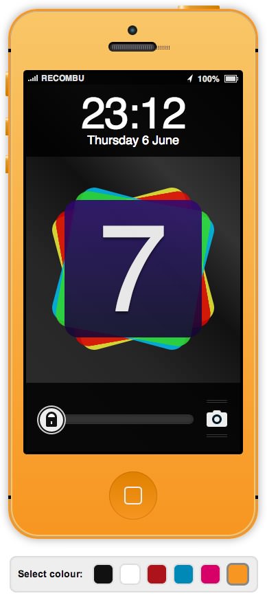 Ios7 html5 mock up 1