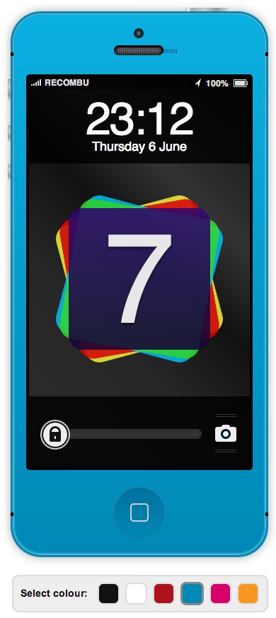 Ios7 html5 mock up 2