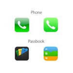 iOS 7で標準アプリのアイコンはこうなる！iOS 6のアイコンと比較した画像が面白い！