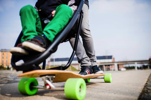 Longboardstroller 4