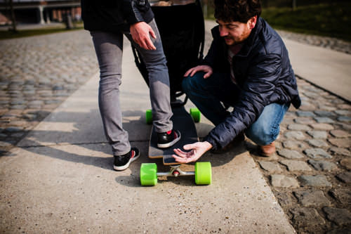 Longboardstroller 5