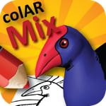 塗り絵に色を塗ってiPhoneをかざすと塗り絵が動き出す！「colAR Mix」が凄いと話題！