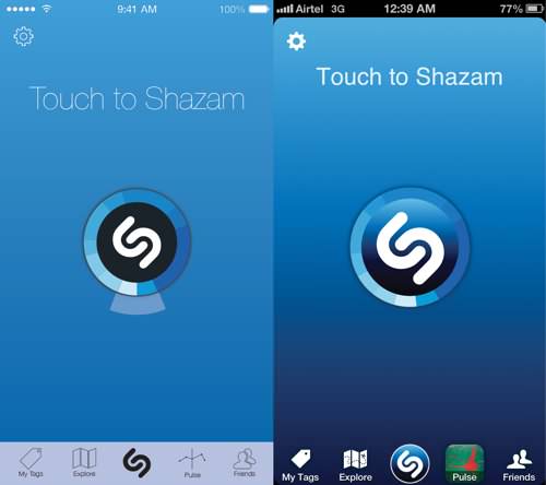 Ios7 shazam