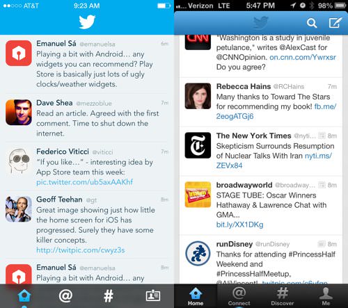 Ios7 twitter