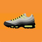 素敵！有名なNIKEのスニーカーを40年振り返ったイラスト