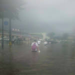 秋田県が大雨で凄いことになっている写真がTwitterで話題
