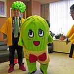 ふなっしーの生き別れた妹「きゃべっしー」が千葉県銚子のキャラクターになったと話題