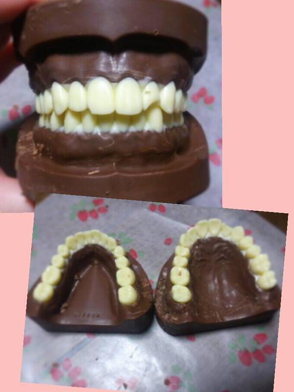 Twitter tooth chocolate 1