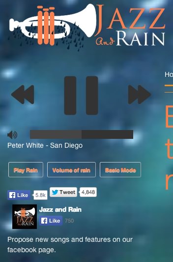 Webservice jazz and rain 2
