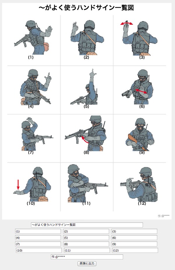 Webservice handsign generator 1