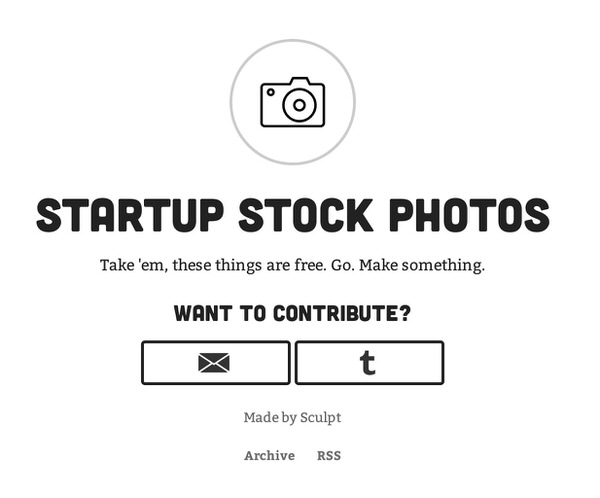 Webservice startupstockphotos