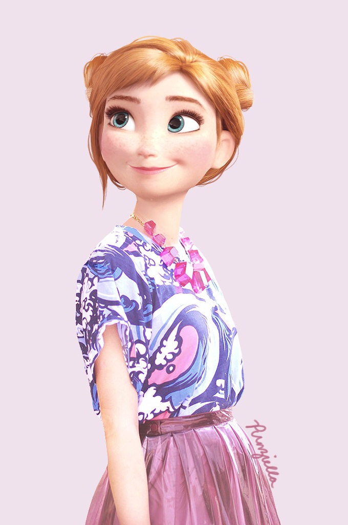 Disney real frozen anna