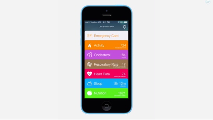 Ios8 healthbook rumour 1