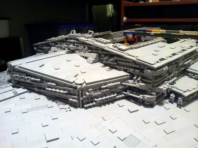 Lego Imperial Star Destroyer 12