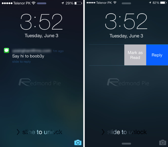 IOS 7 8 Visual Comparison 9