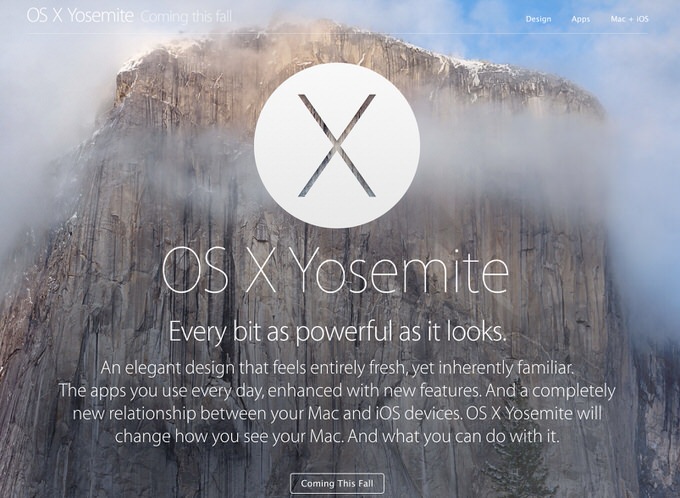 Ios8 yosemite 1 1