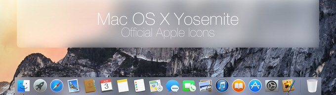 Updated mac os x yosemite official icons pack by johanchalibert d7kv34v