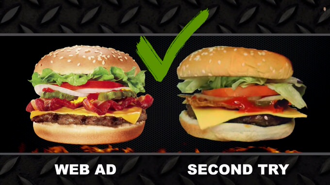 Youtube fastfood ads reality 5