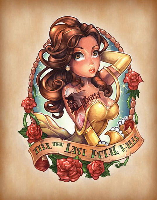 Disney princess pin ups 10