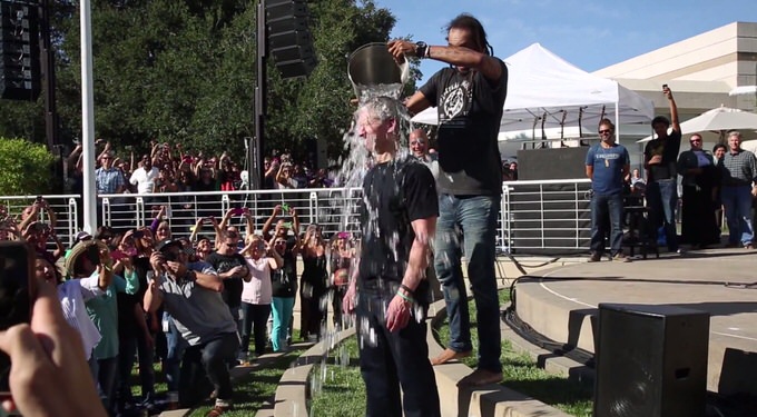 Ice bucket challenge