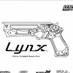 超カッコイイ大人のオモチャ！ステンレス製の輪ゴム銃「Lynx（リンクス）」