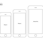 iPhone 6とiPhone 6 Plusのサイズを確認できるペーパークラフト