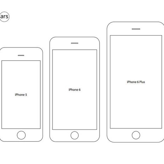 iPhone 6とiPhone 6 Plusのサイズを確認できるペーパークラフト