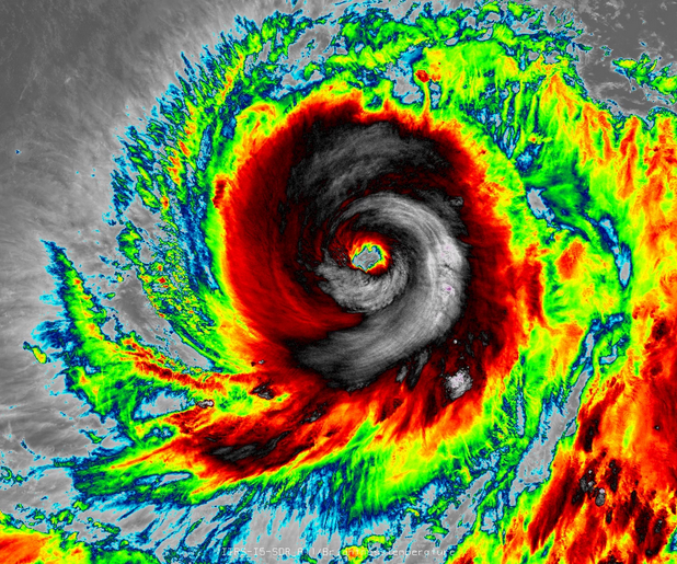 Super Typhoon Vongfong explodes  becomes most intense storm on Earth in 2014