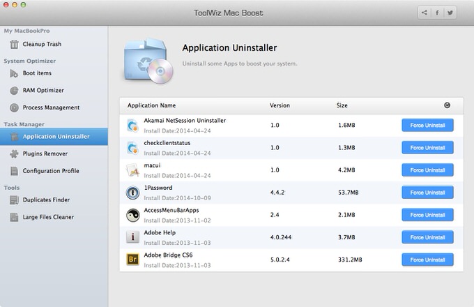 Toolwiz mac boost 4