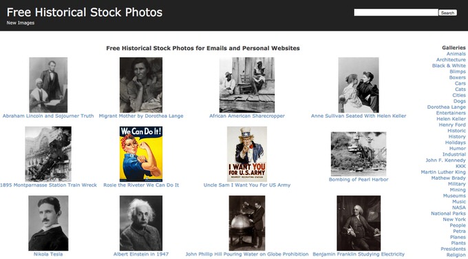 28 Historical Stock Photos