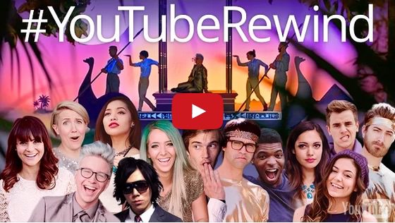 YouTubeで振り返る2014年の動画「YouTube Rewind: Turn Down for 2014」
