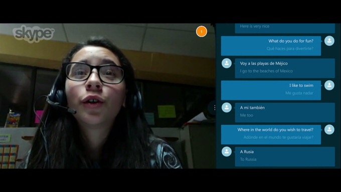 Skype translator 1