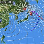 16日は台風並みの爆弾低気圧!関東でも雪の可能性