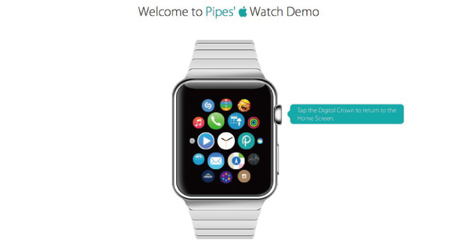 Apple Watchを疑似体験できるデモサイトが公開