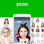 自撮り写真をLINEのスタンプにできる「ycon(ワイコン)」が公開