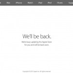 世界各国のApple Online Storeがメンテナンス中に
