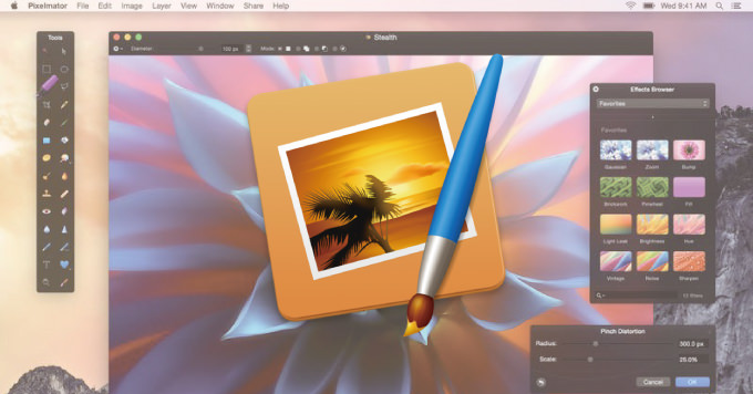 【50%オフ】Macの写真アプリの機能拡張もできる人気の写真編集アプリ「Pixelmator」が半額！