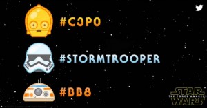 Twitterでスターウォーズの絵文字が使えるように!