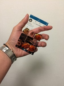 超簡単!流行中の「 #インスタインマイハンド 」の作り方