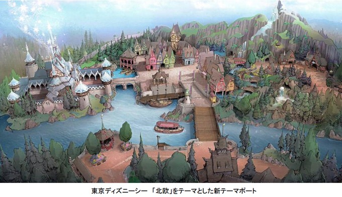 東京ディズニーシーに「アナ雪」の世界をテーマにした新テーマポート決定