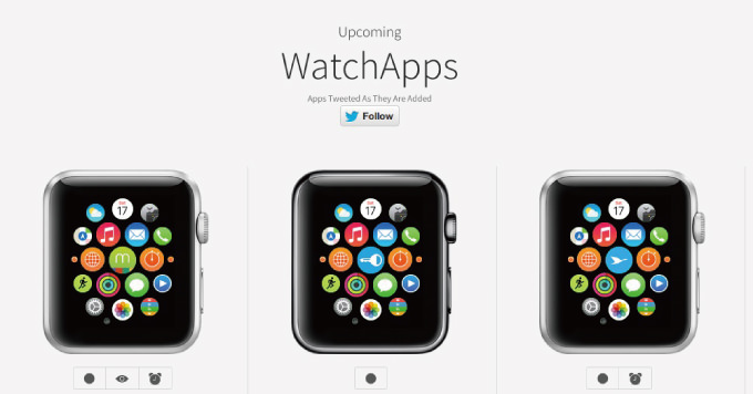 60個以上のApple Watchアプリの動作を確認することができるWebサイト「WatchAware」