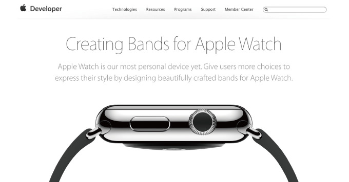 Apple Watch、今後は多くのメーカーから専用バンドが発売に！ガイドラインを公開